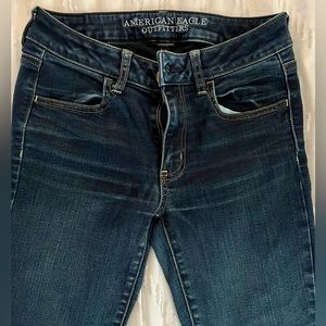 American Eagle, Size 4 Long, Super Stretch Skinny Jeans, EUC